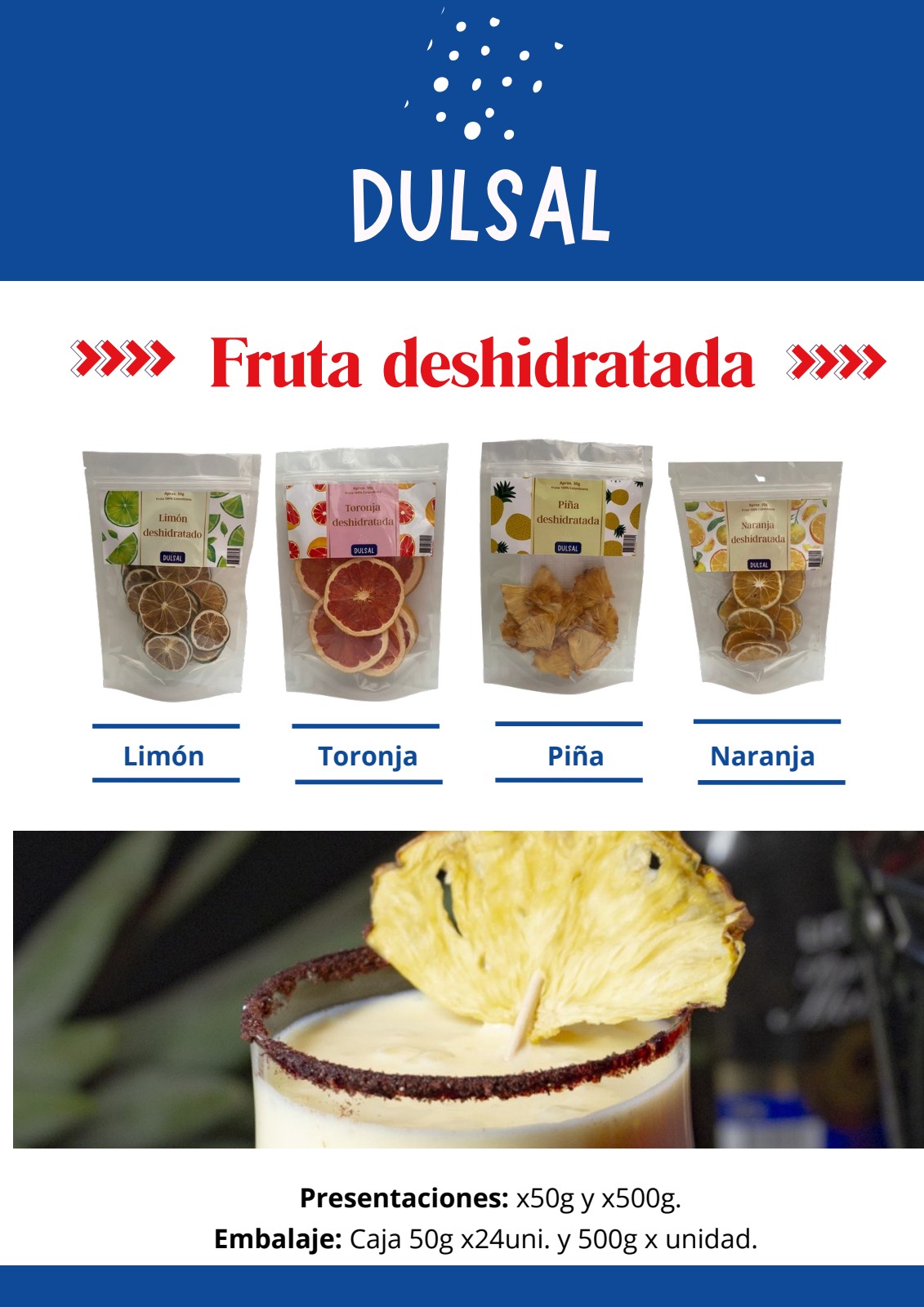 Fruta Deshidratada – Dulsal