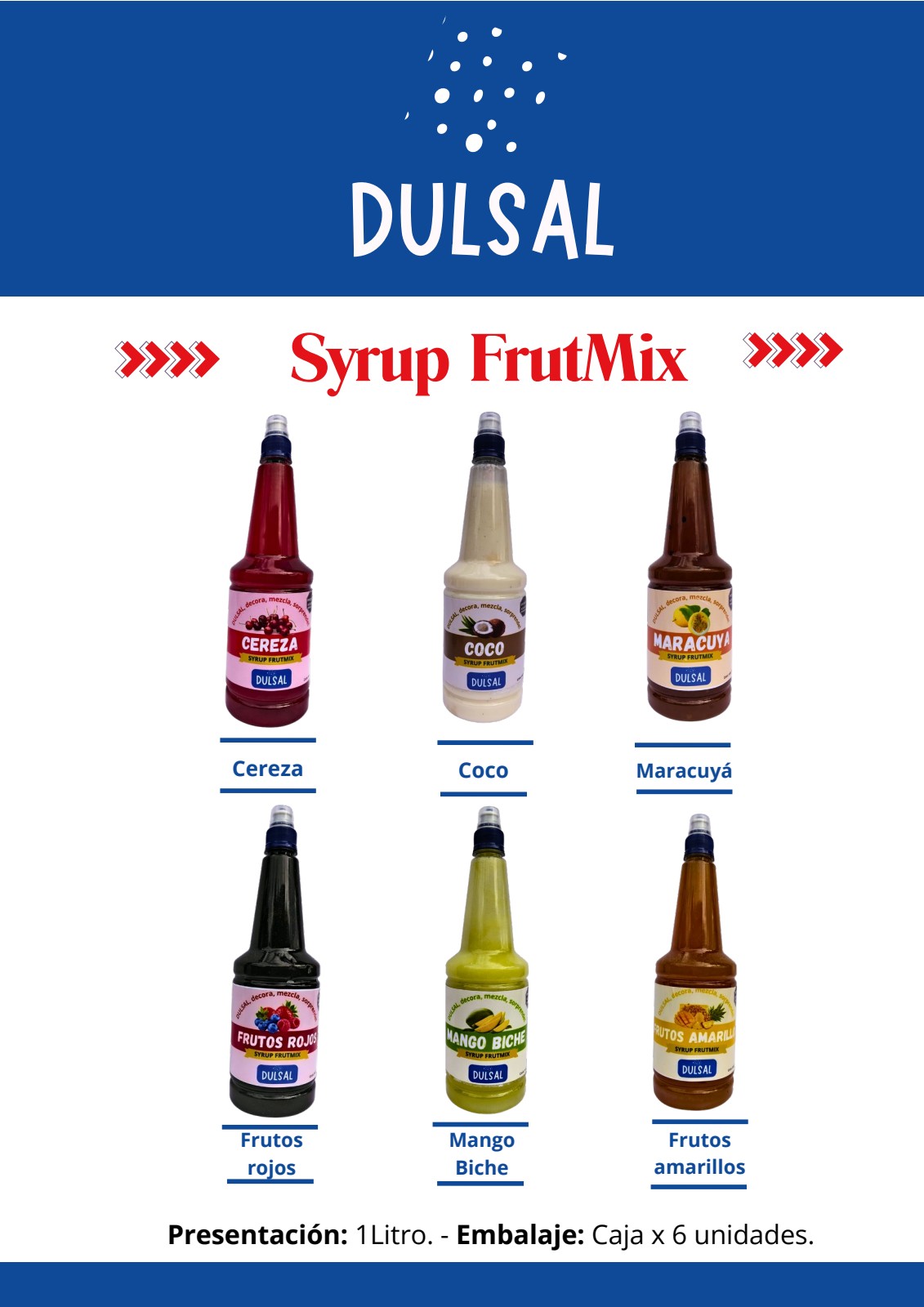Syrup FrutMix – Dulsal